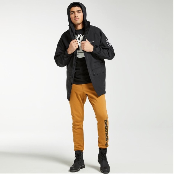 TIMBERLAND MEN'S WATERPROOF WEATHERBREAKER JACKET - Picture 7 of 7